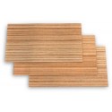 Chapa Flexible de teca de Birmania