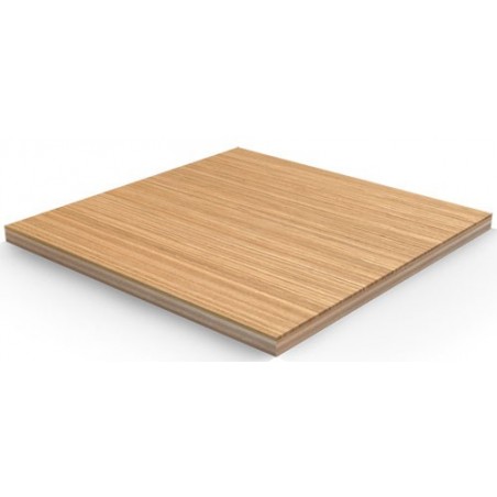 Tablero rechapado con chapa de 0,6 mm