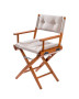 Silla Director Teca Oleado Forza Arena Plegable Deluxe